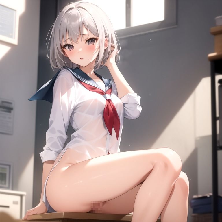 【はだかの下級生】 褒められると断れない下級生に 美術のモデルになってと 1枚ずつ服を脱がしてみた ＃1