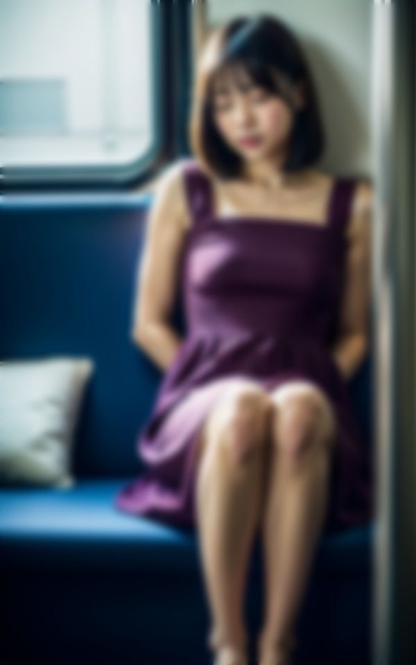 電車で●っ払いの美女が電車で睡眠・・・パンチラ盗撮スペシャル！