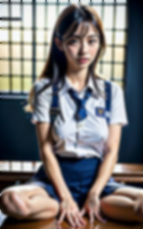 JKパンチラ！クラスで一番かわいい美女が教室でパンツを売って稼ぎまくる！