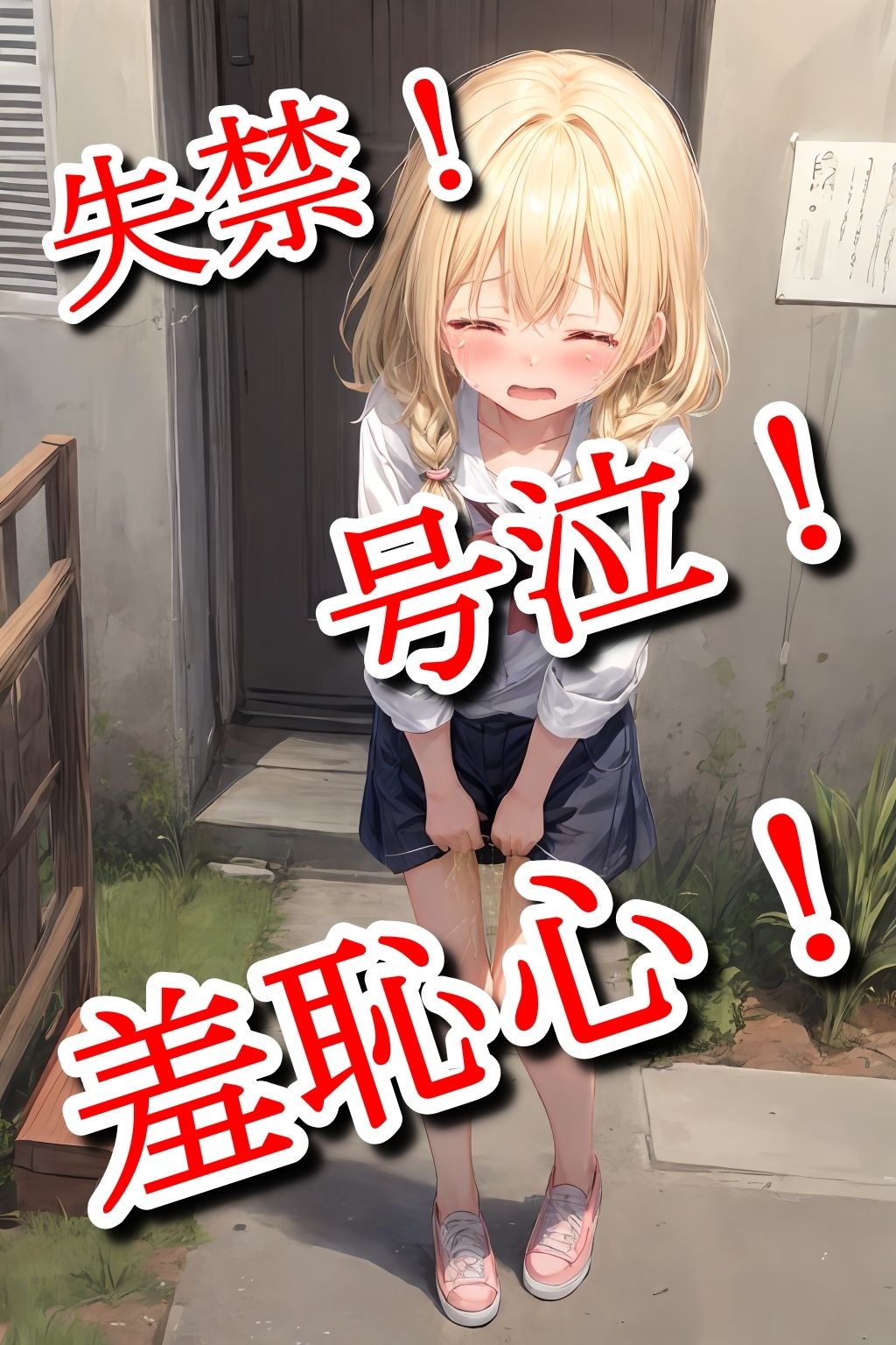 おもらし美少女