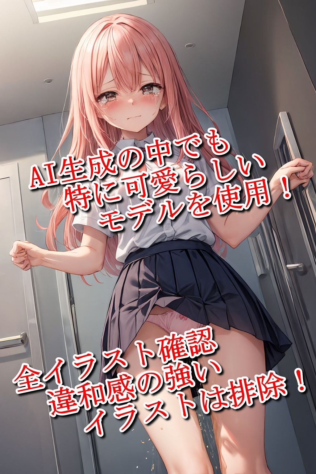 おもらし美少女