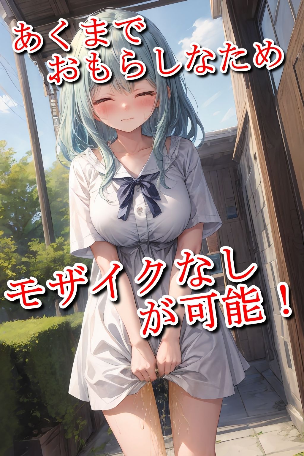 おもらし美少女