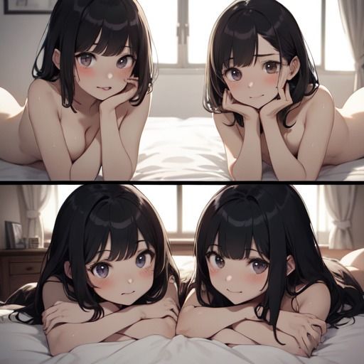 美少女と添い寝