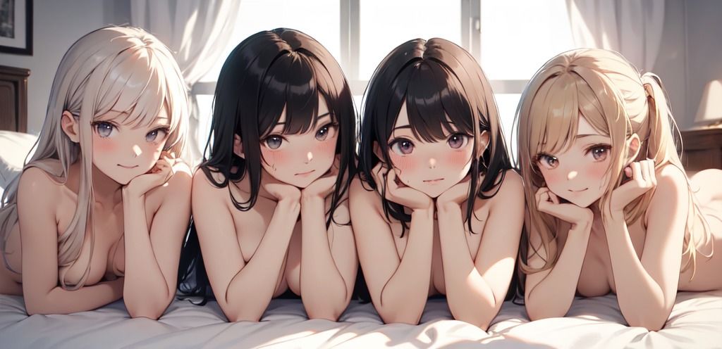 美少女と添い寝