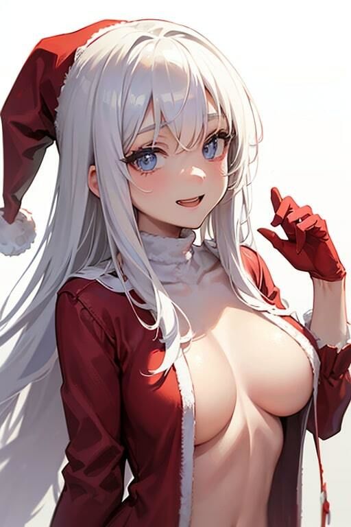 AI生成美女写真集 vol17 サンタ美女