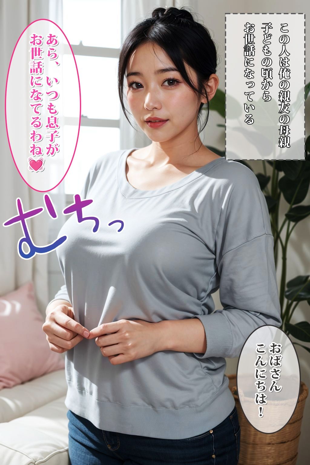 憧れの親友の母親とマッチングアプリで再会。理性のままにイキ乱れる…