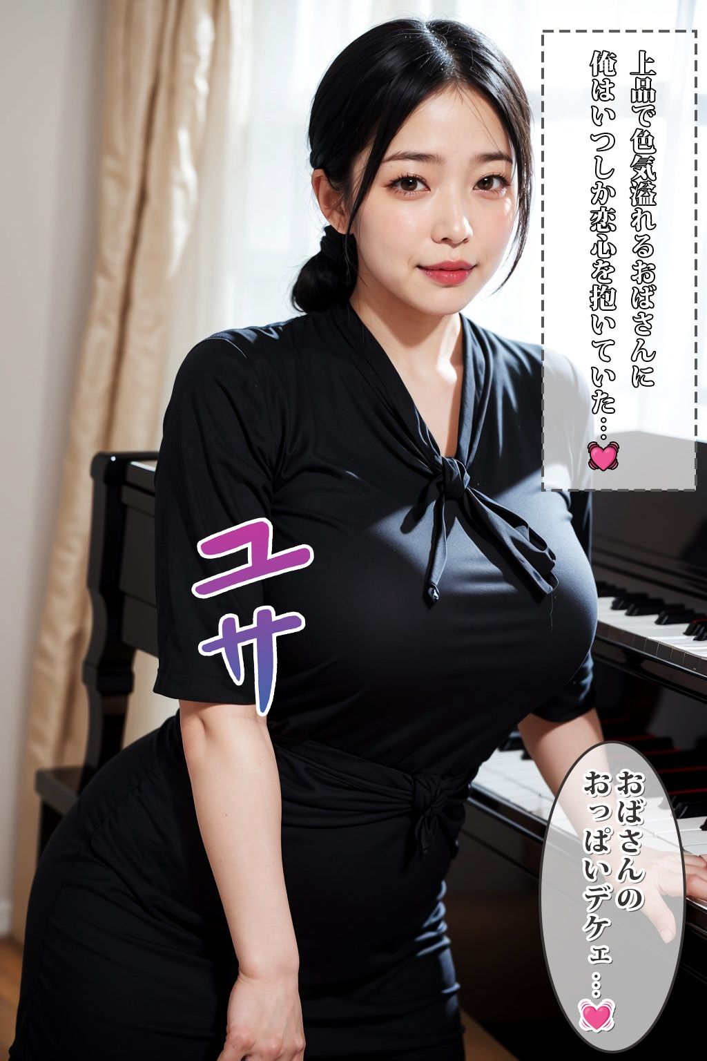 憧れの親友の母親とマッチングアプリで再会。理性のままにイキ乱れる…