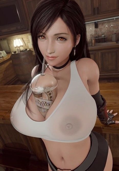 痴女に堕落したティファ