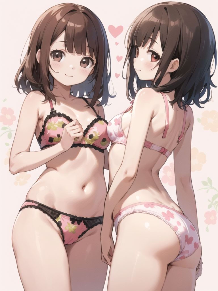下着 少女 AIイラスト集