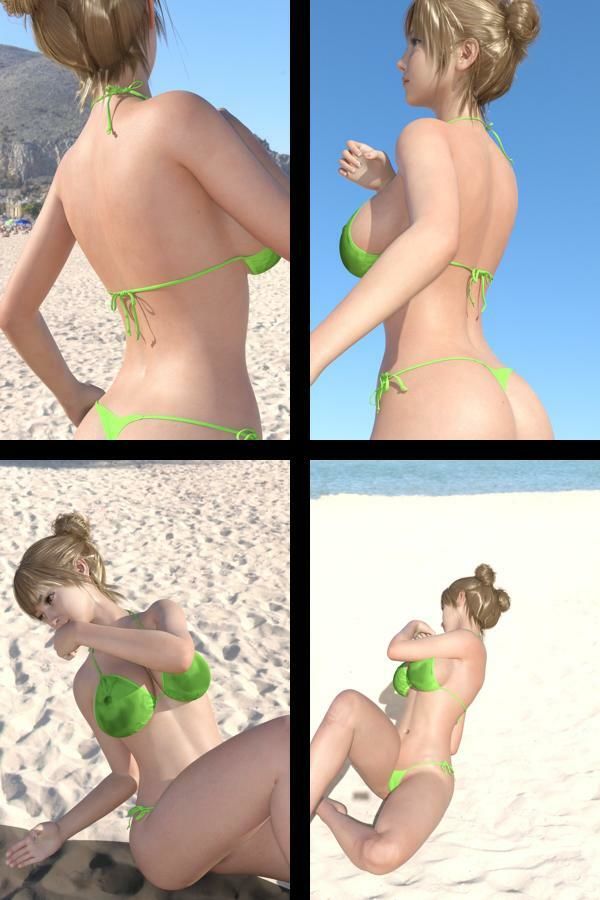 【＋All】『理想の彼女を3DCGで作ります』から生まれたバーチャルアイドル「一ノ瀬廻里（いちのせめぐり）」のグラドル撮影風写真集:Gradol_77