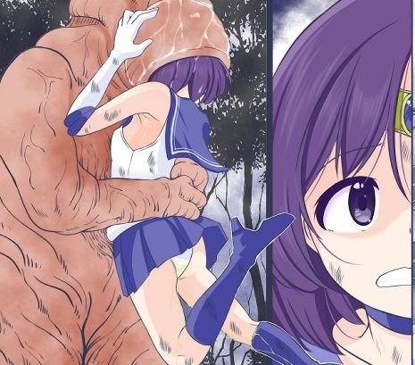 少年を助ける為に戦うが卵を植え付けられ丸呑みにされるセーラ〇サターン