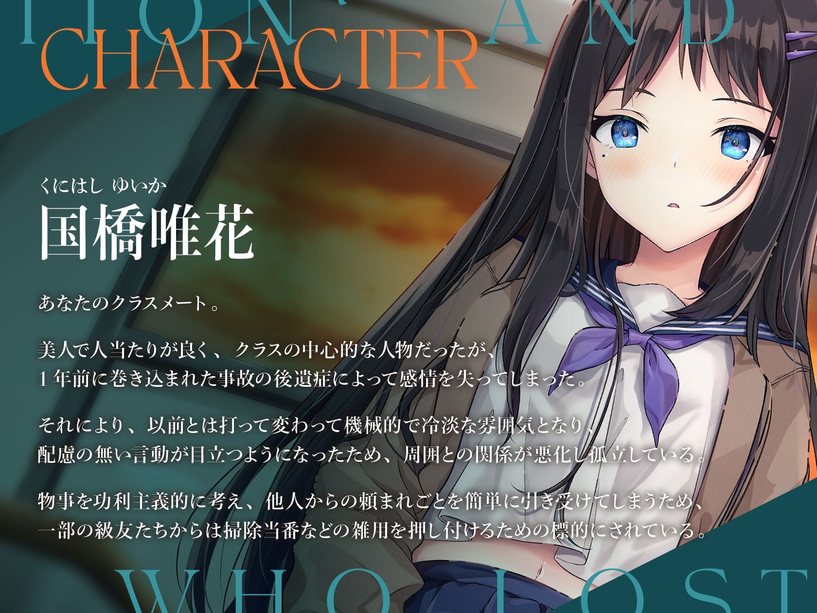 事故で感情が無くなった国橋さんは俺の言うことをなんでも聞いてくれる。 〜恋人キスもオホ声おまんこも、キミがシタイこと全部…〜