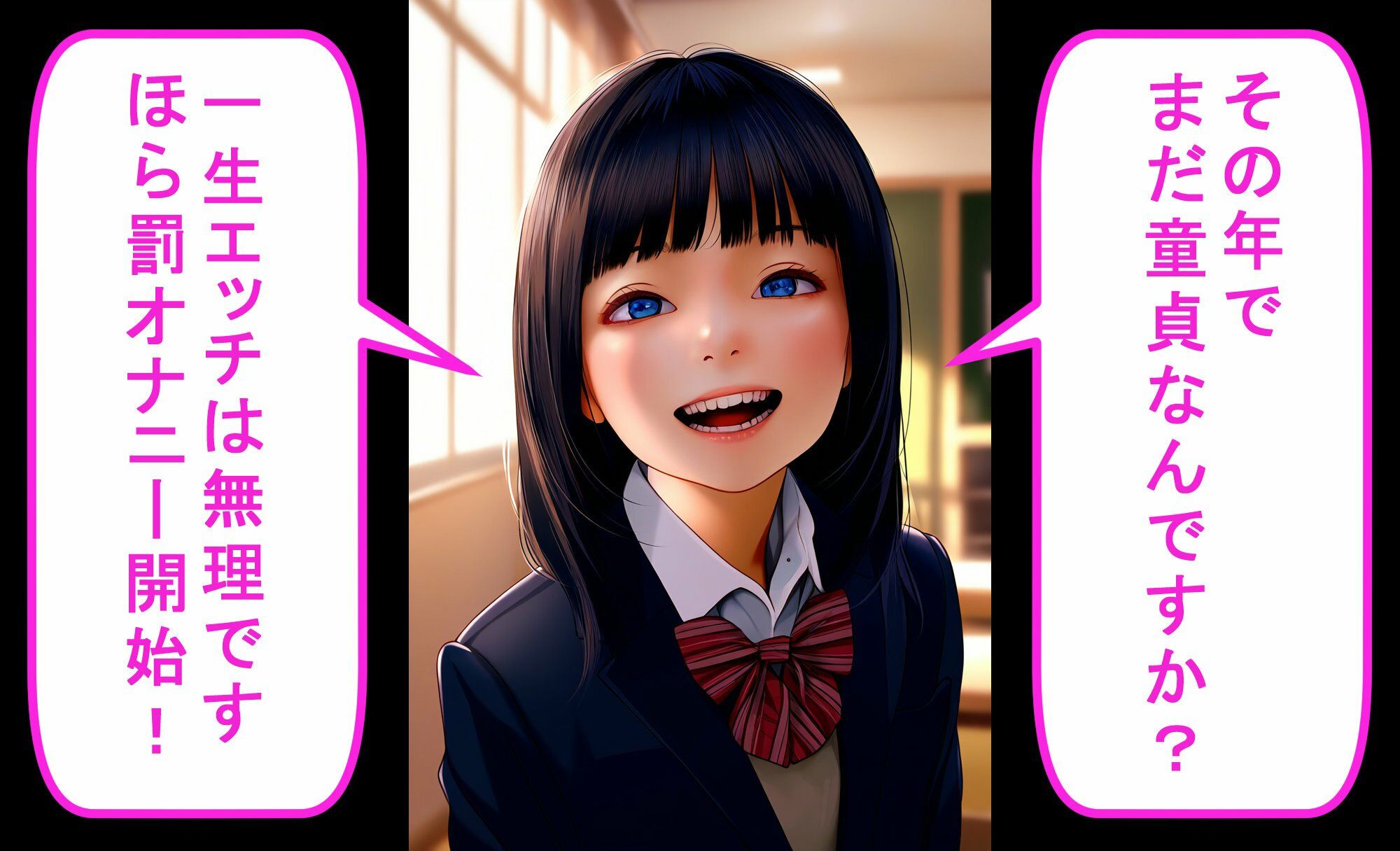 制服ロ○ータからの懲罰〜童貞強●オナニー責め〜 vol.1