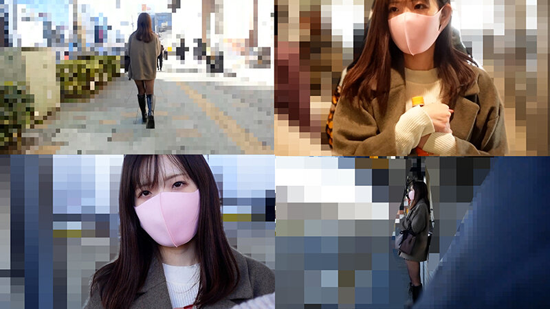 痴●電車#042 黒ストッキングが似合う女子大生