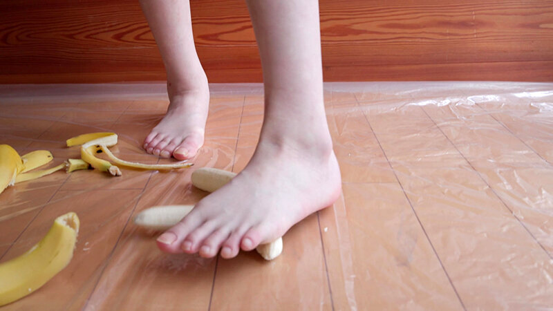 足とお尻でむぎゅーっ！ 姫崎あむ