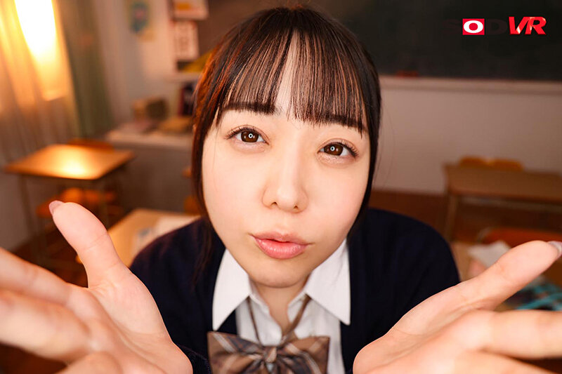 【VR】僕は教師。よく質問に来る男子女子、こいつら距離近すぎない…？ん？なんかよく見えないけどエロイことしてね？大人として叱らないと……って俺も誘われてるの…？VR 高瀬りな