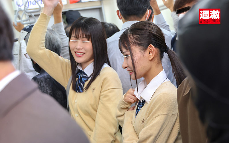 J○2人組W指マン痴● 友達の近くで愛液が滴るほど感じてしまう汁垂らし娘たち