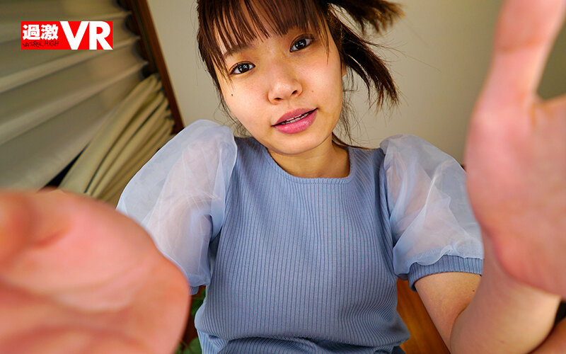 【VR】ずっと見上げっぱなし！膝枕をしながらボクのチ○ポをシゴいて射精させるほんわ彼女