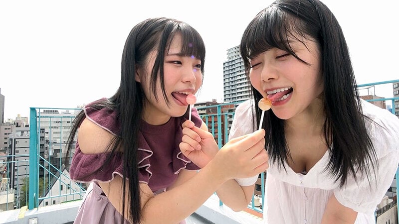 舐めレズ 鈴音杏夏&如月ゆの