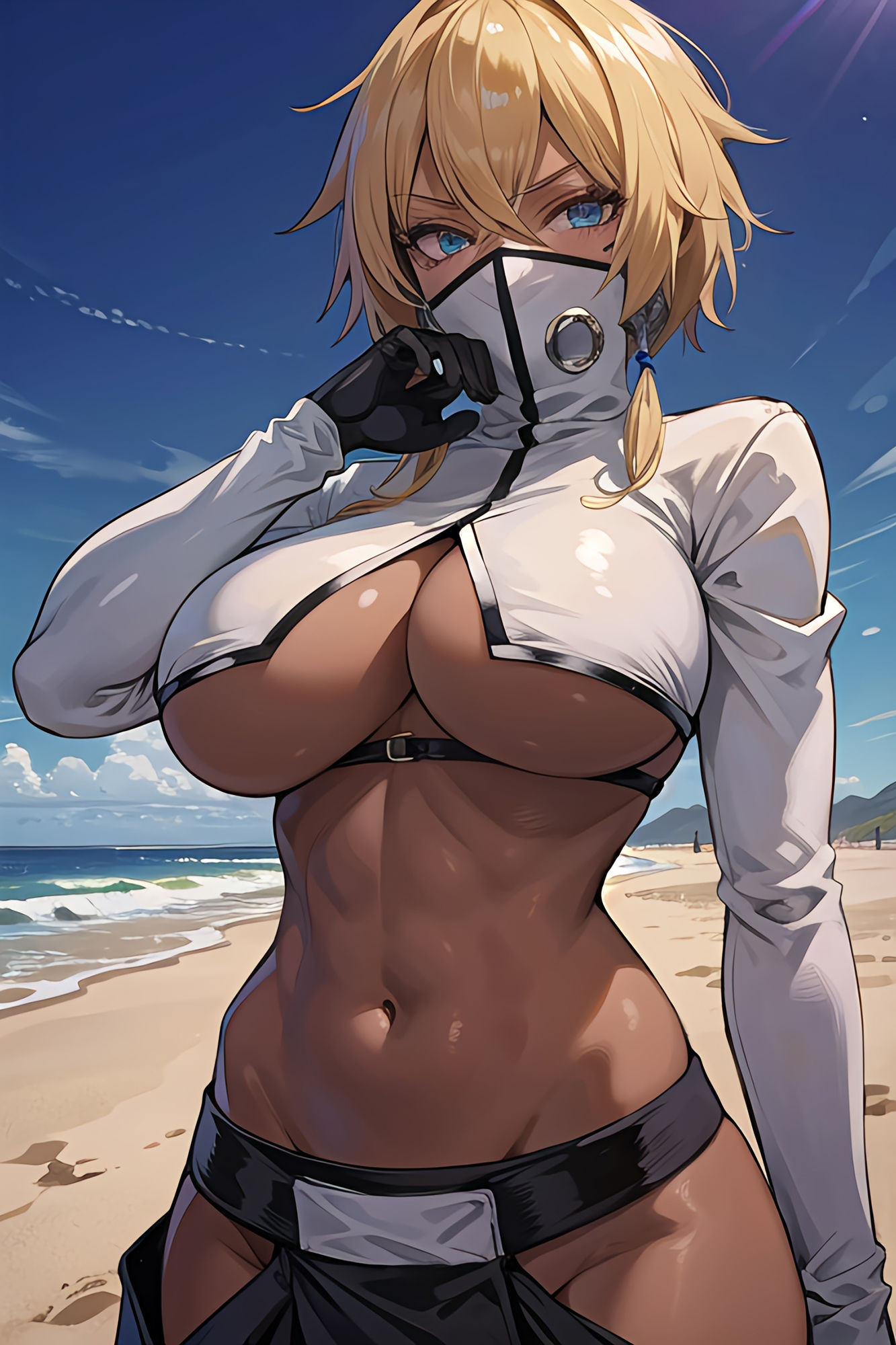 褐色金髪お姉さんの異世界性処理活動