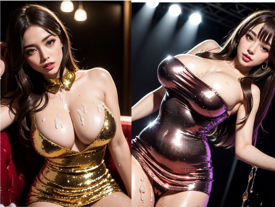 【白濁祭り】巨乳ボディコンホステスに超絶射精