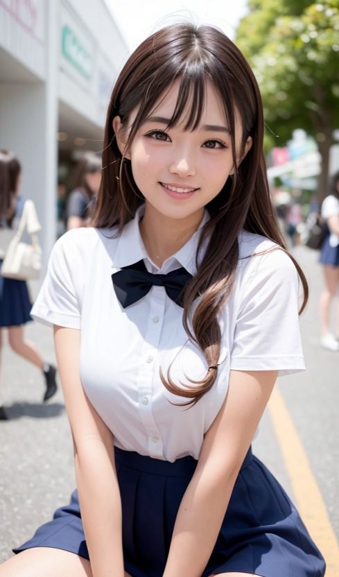 AI美女wearing〜厳選合格シリーズ21〜激かわJKコススペシャル2 合格japanese日本人 美人 美少女 女子校生 女子校生 学校 学園 制服 生徒 教師 グラビア写真集 アイドル 可愛い 激カワ 非エロ 巨乳 並乳 むちむち スポーツ コスプレ AI生成