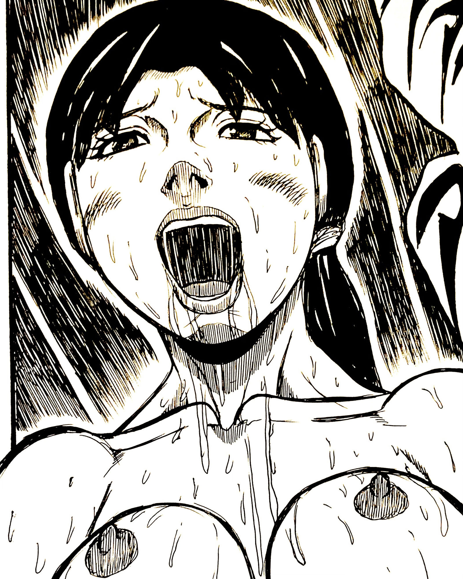 とある施設。ひと月ぶりの妻との再会。