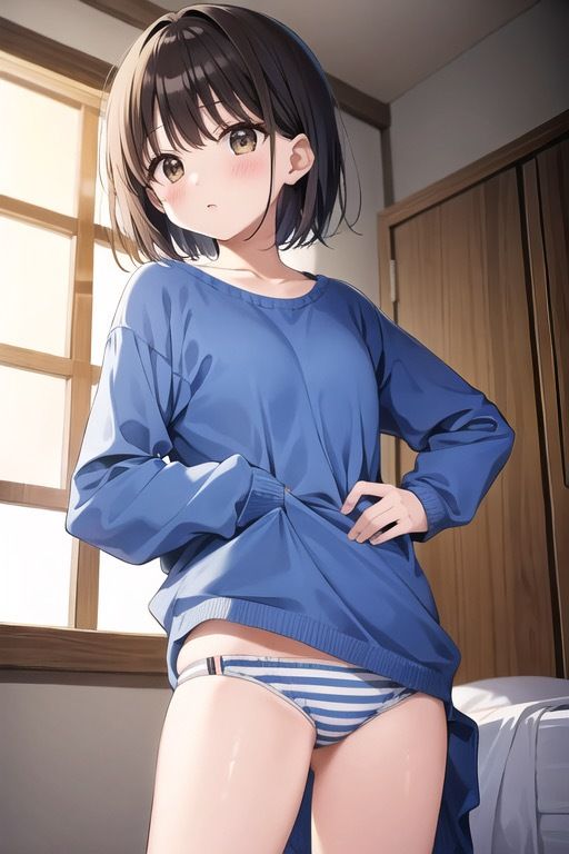 虹かけ誌 ガールズ&パンツァー イラスト集5 自宅ではエロかわいい丸山紗希