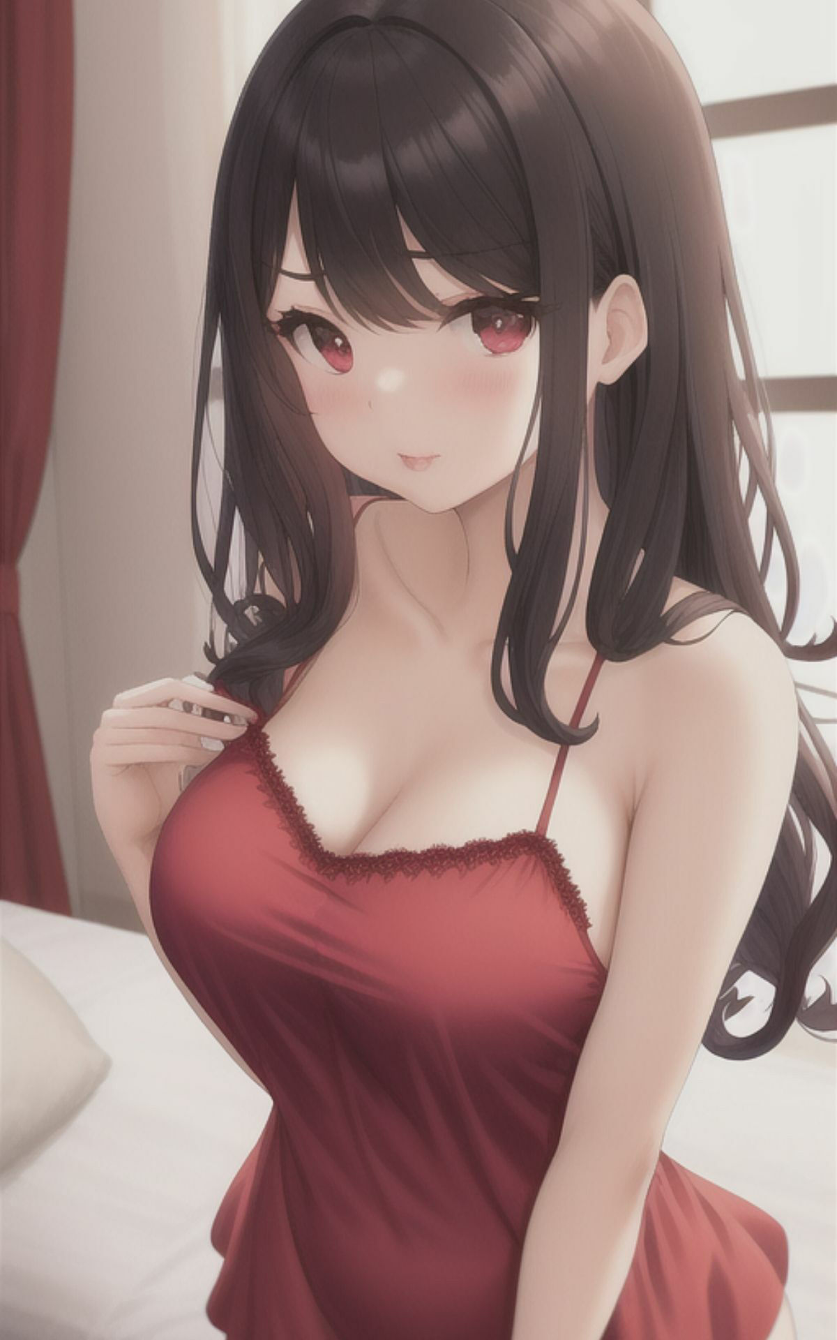 AI美女イラストvol.22僕の彼女とランジェリー