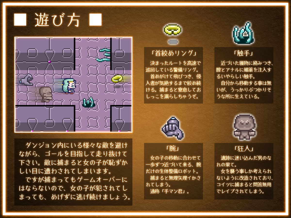 蹂躙迷宮 清純を汚す淫らな遊戯