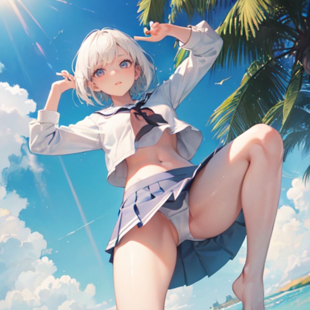 制服少女 夏服編