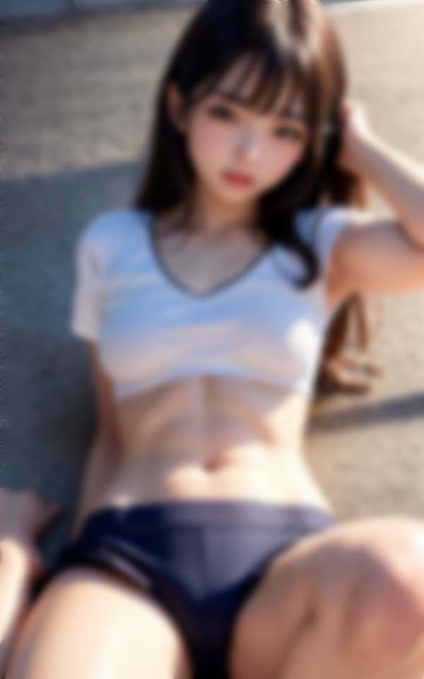 陸上部女子えろ体操着ブルマ