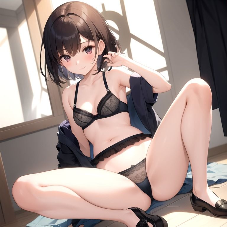 【はだかの下級生】 褒められると断れない下級生に 美術のモデルになってと 1枚ずつ服を脱がしてみた ＃2