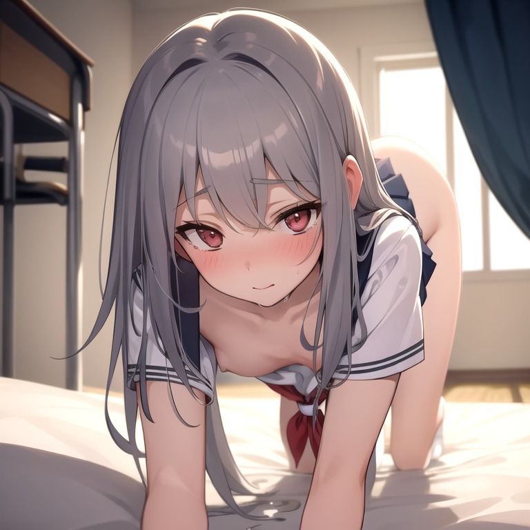 【はだかの下級生】 褒められると断れない下級生に 美術のモデルになってと 1枚ずつ服を脱がしてみた ＃2