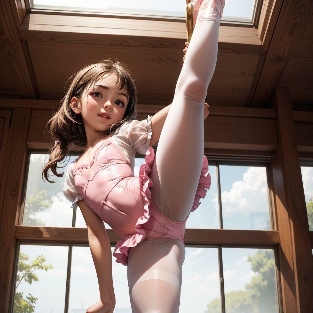 ピンク色の天使