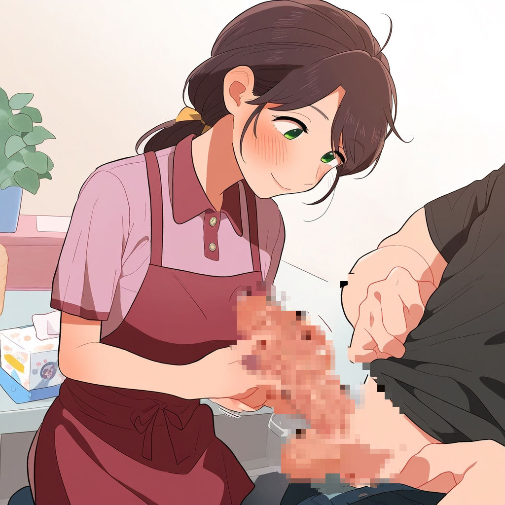 保育介護士のエッチなおむつ替え