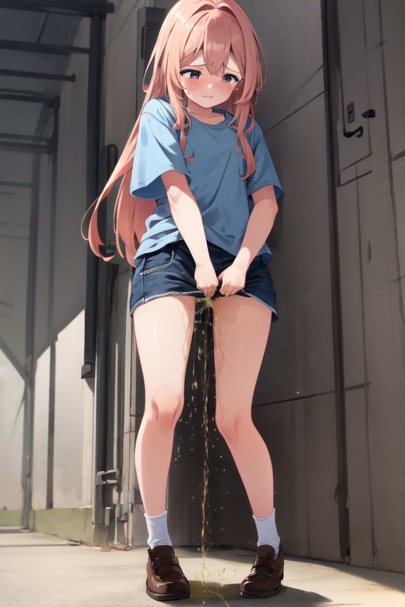 我慢できずにお漏らししちゃう女の子 Vol.1