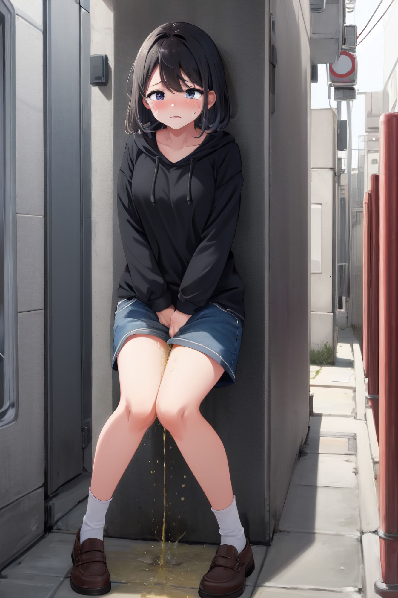 我慢できずにお漏らししちゃう女の子 Vol.1