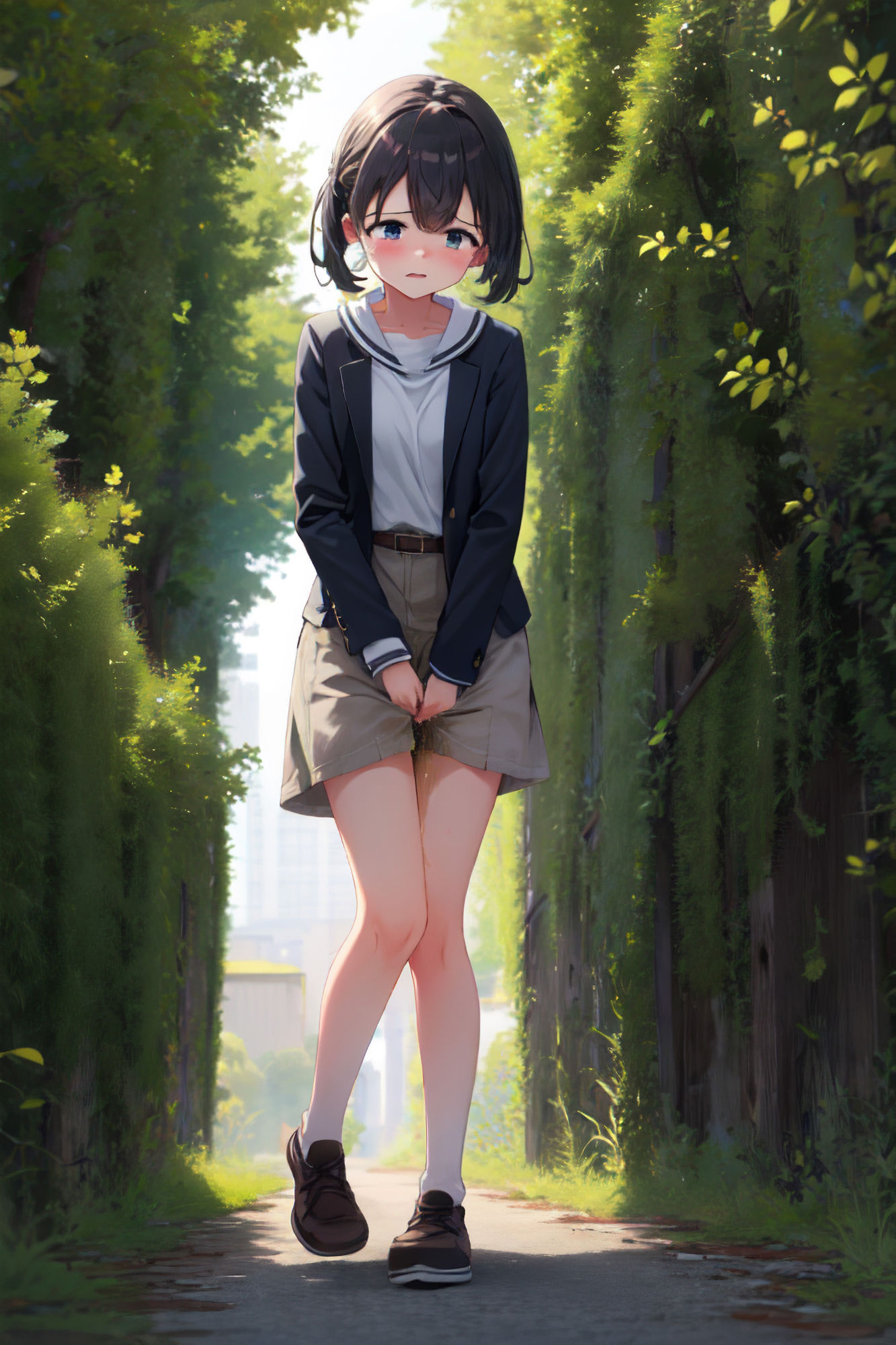 我慢できずにお漏らししちゃう女の子 Vol.1