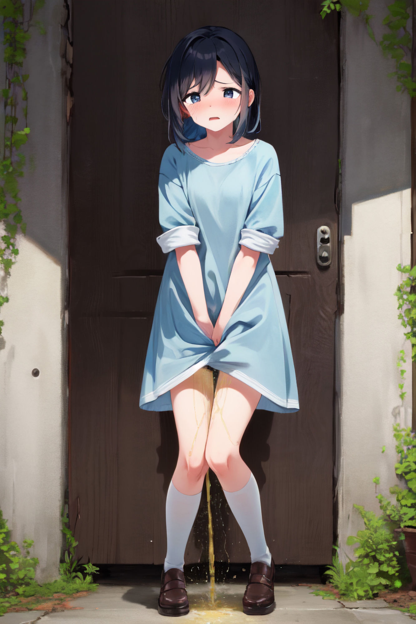 我慢できずにお漏らししちゃう女の子 Vol.1