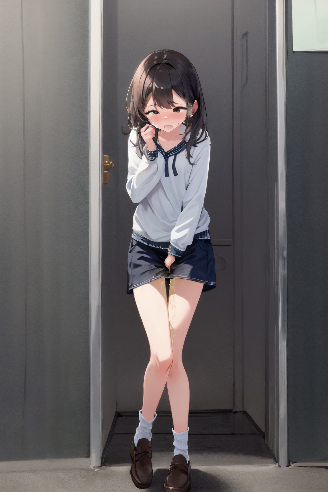 我慢できずにお漏らししちゃう女の子 Vol.1