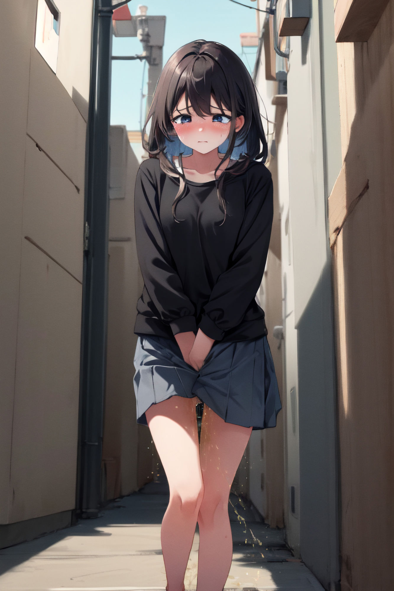 我慢できずにお漏らししちゃう女の子 Vol.2