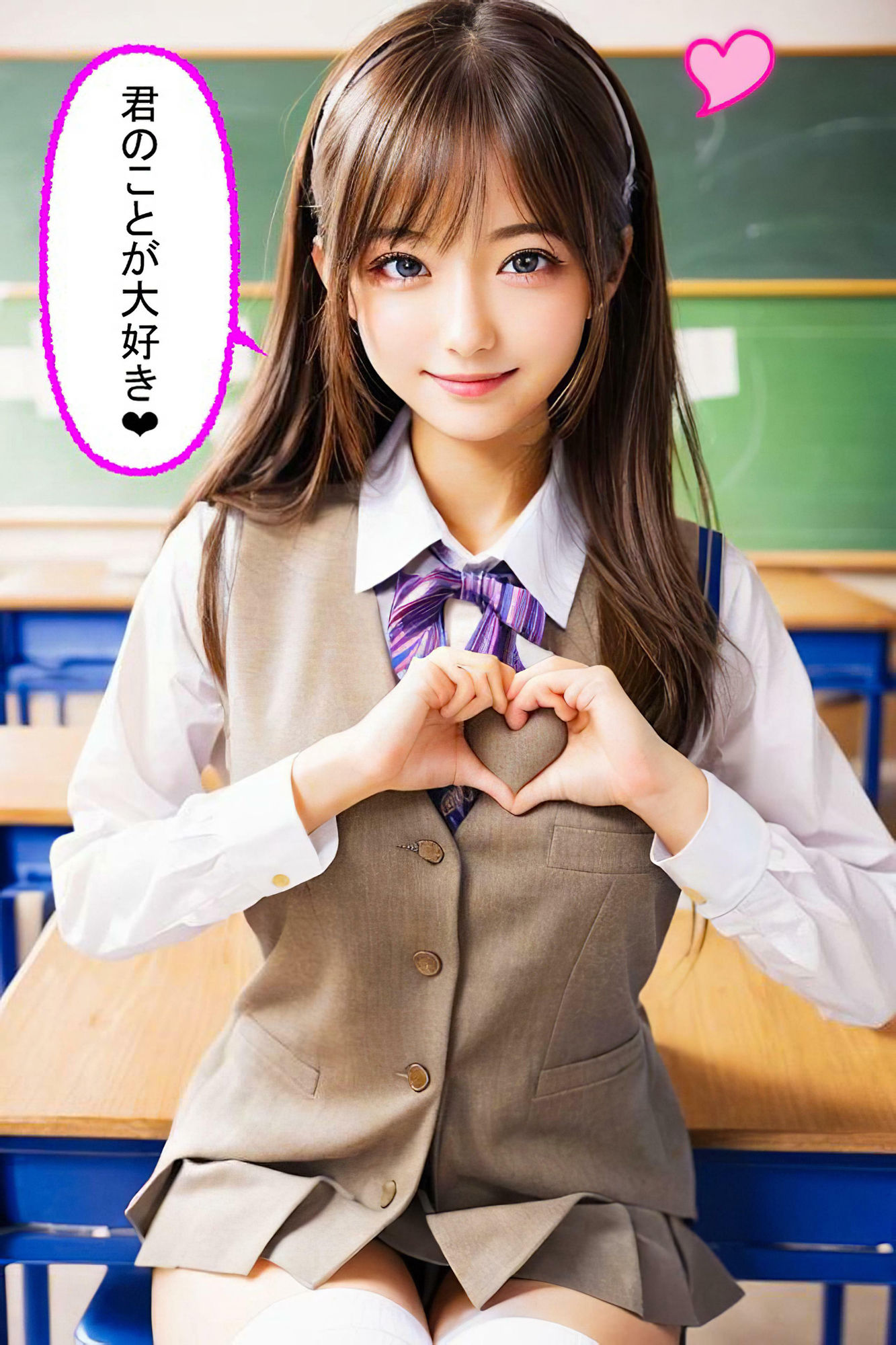 エッチ学園の女子たちの誘惑(セリフ付き)
