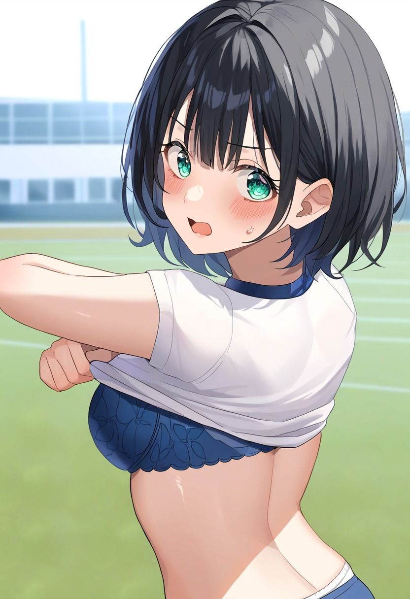 陸上女子 〜エッチな練習〜 露出＆セックス 500枚イラスト集