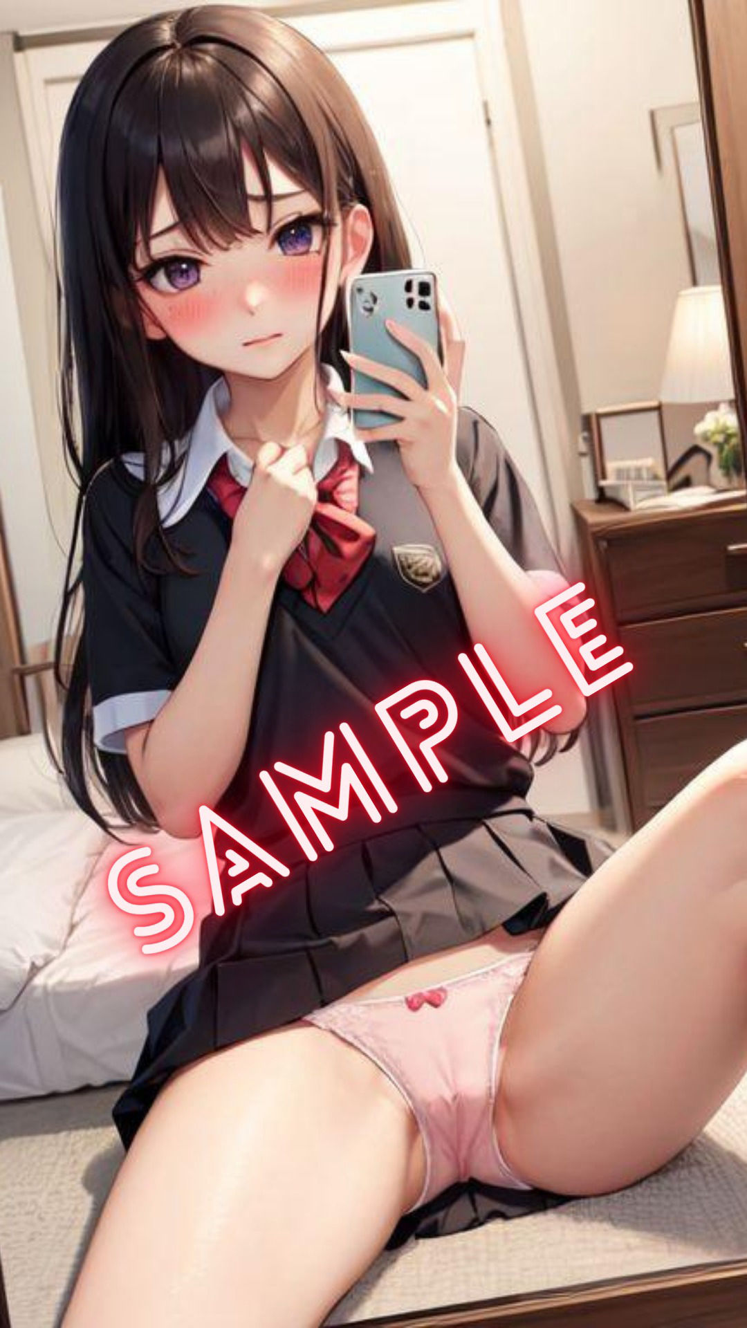 彼氏に送るオナサポ自撮り