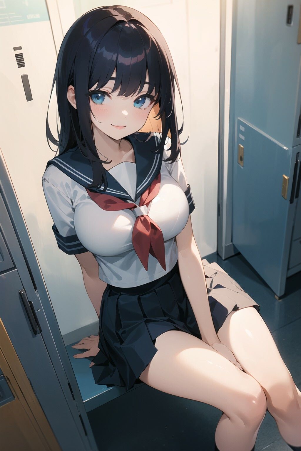 狙われた巨乳女子校生