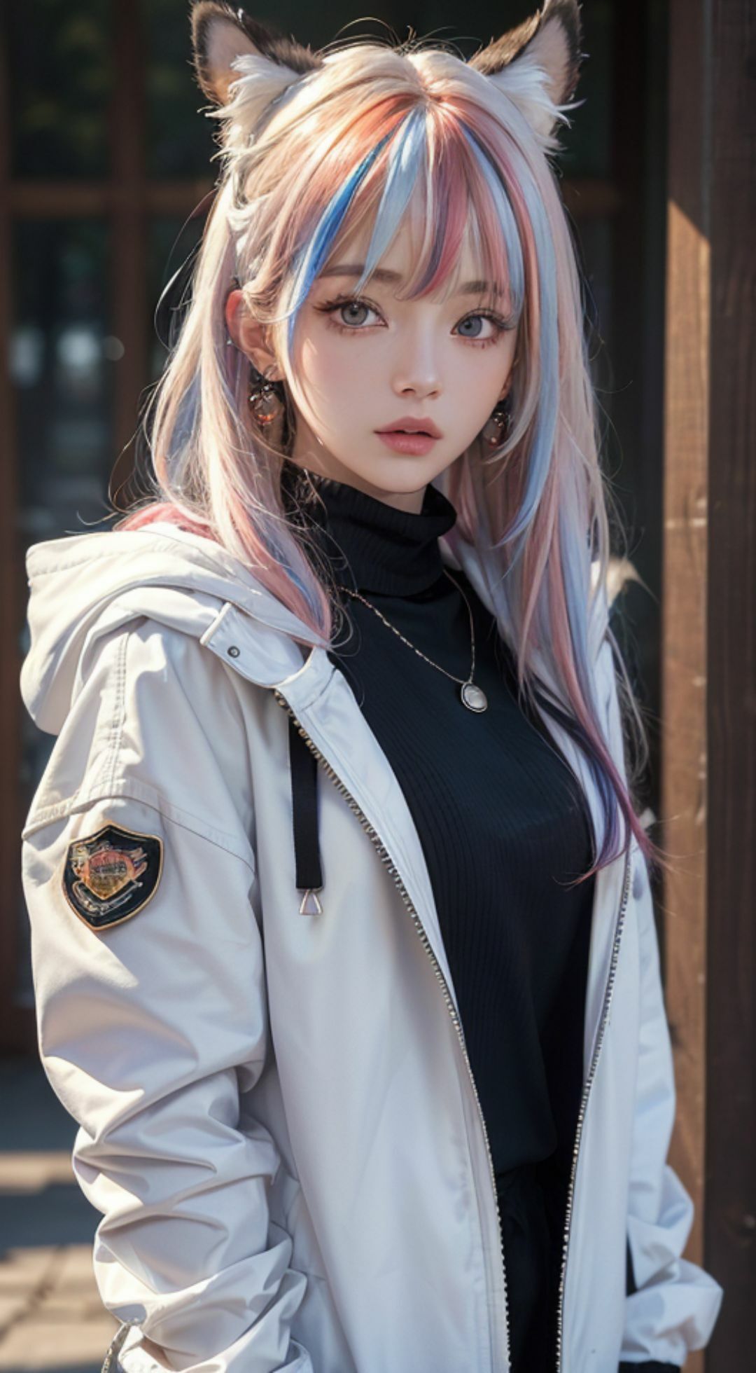 異世界美女グラビア 迷い込んだ世界でケモミミ娘と同棲生活