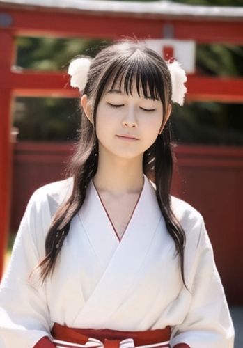 神々の微笑み - 巫女の魅力 Vol.01 少女編