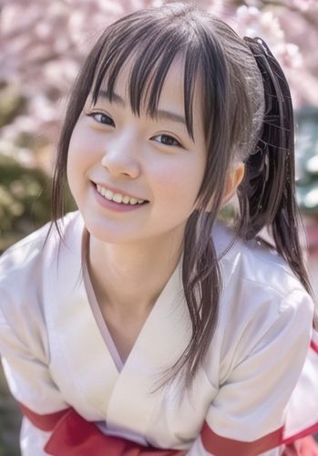 神々の微笑み - 巫女の魅力 Vol.01 少女編