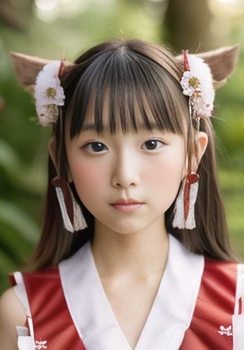 神々の微笑み - 巫女の魅力 Vol.01 少女編